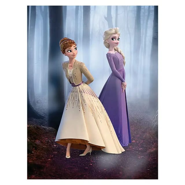 Komar Wandbild Frozen Wood Walk 30 x 40 cm
