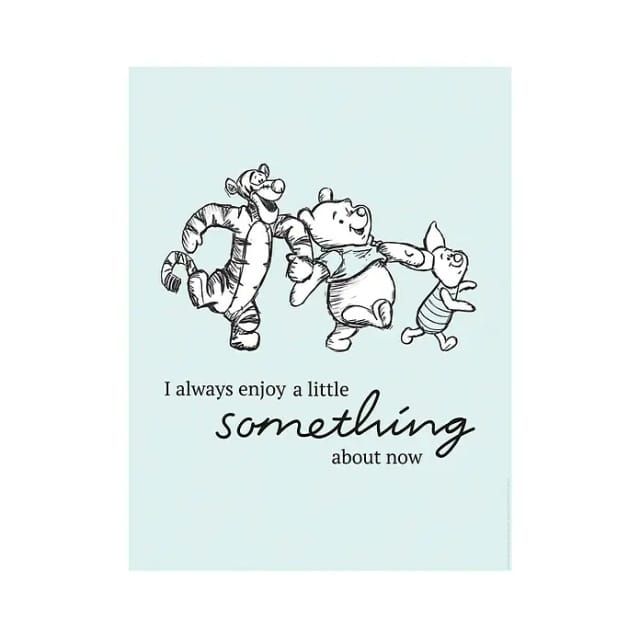 Komar Wandbild Winnie Pooh Something 40 x 50 cm