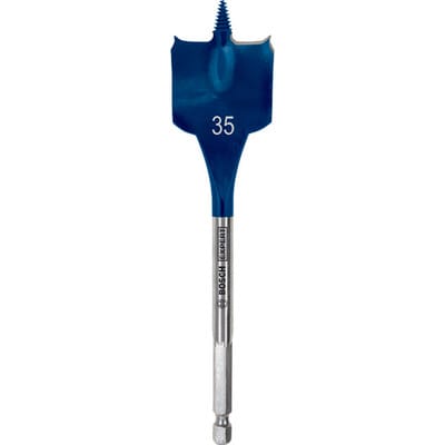 Bosch Expert Selfcut Flachfräsbohrer für Holz Ø 35 mm x 152 mm