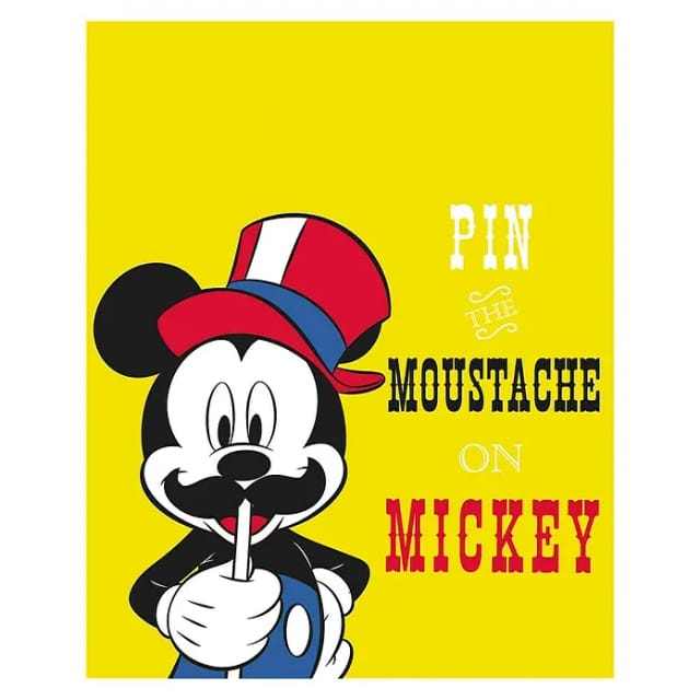 Komar Wandbild Mickey Mouse Moustache 50 x 70 cm