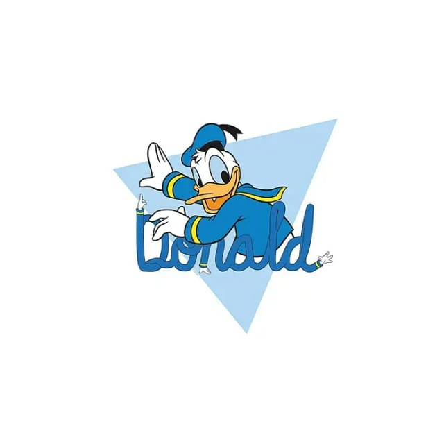 Komar Wandbild Donald Triangle 50 x 70 cm