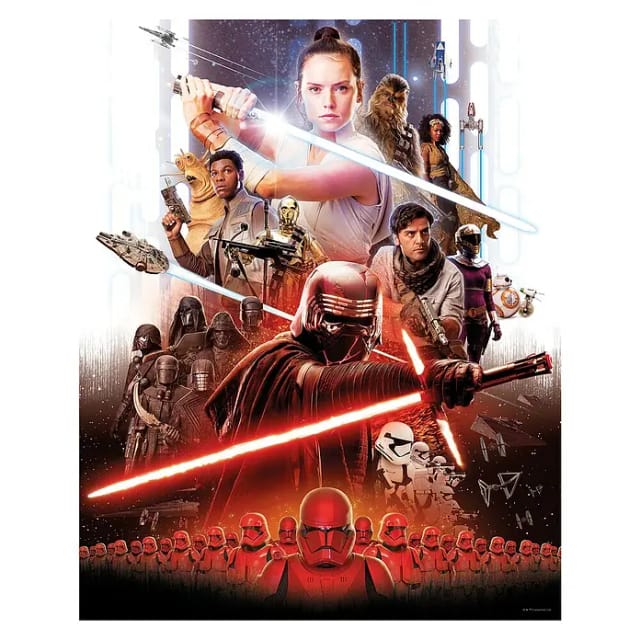 Komar Wandbild Star Wars Rey 50 x 70 cm