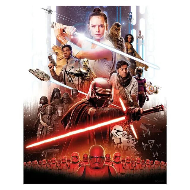 Komar Wandbild Star Wars Rey 40 x 50 cm