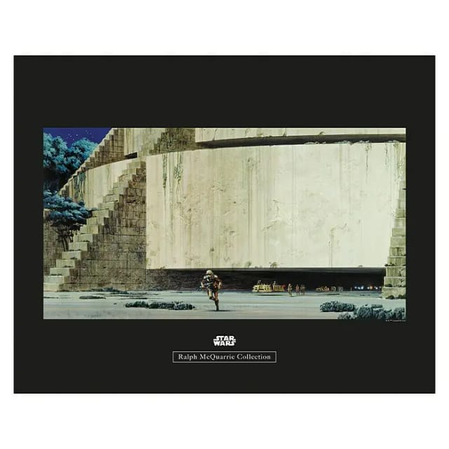 Komar Wandbild Star Wars Temple 40 x 30 cm
