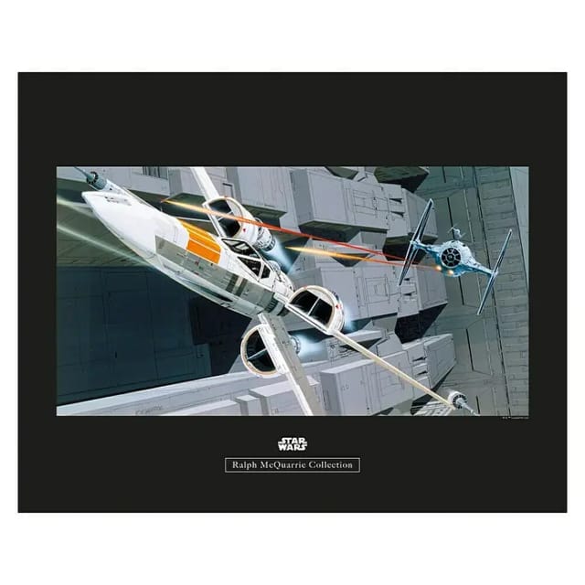 Komar Wandbild Star Wars Fighter 70 x 50 cm