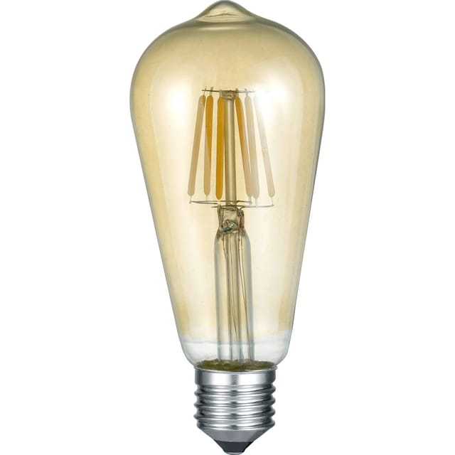 Trio LED-Leuchtmittel E27 Kolben 6 W Warmweiß 600,m EEK: F 14 x 6,4 cm (H x Ø)