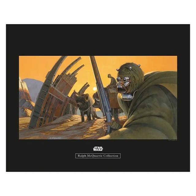 Komar Wandbild Star Wars Tusken 50 x 40 cm