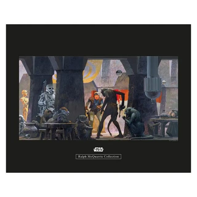 Komar Wandbild Star Wars Streets 50 x 40 cm