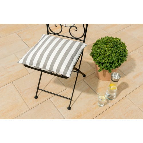 Diephaus Terrassenplatte Corso Sandstein 40 x 40 x 4 cm