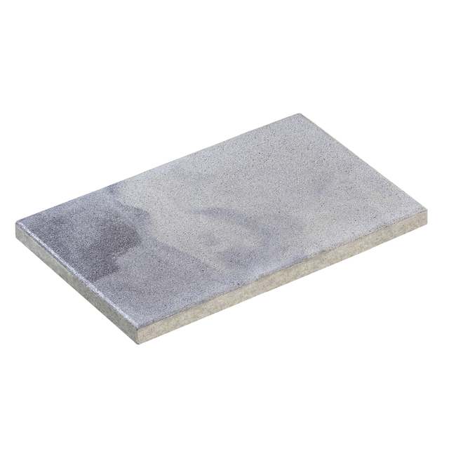 Diephaus Terrassenplatte Nano Tec Weiß-Schwarz 60 x 40 x 4 cm