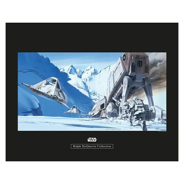 Komar Wandbild Star Wars Snowspeed 40 x 30 cm
