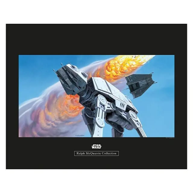 Komar Wandbild Star Wars AT-AT 40 x 30 cm