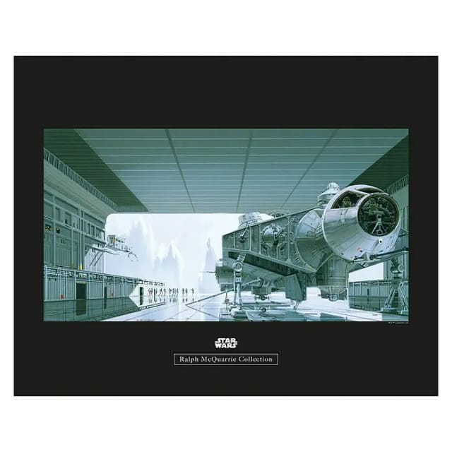 Komar Wandbild Star Wars Shuttle 50 x 40 cm