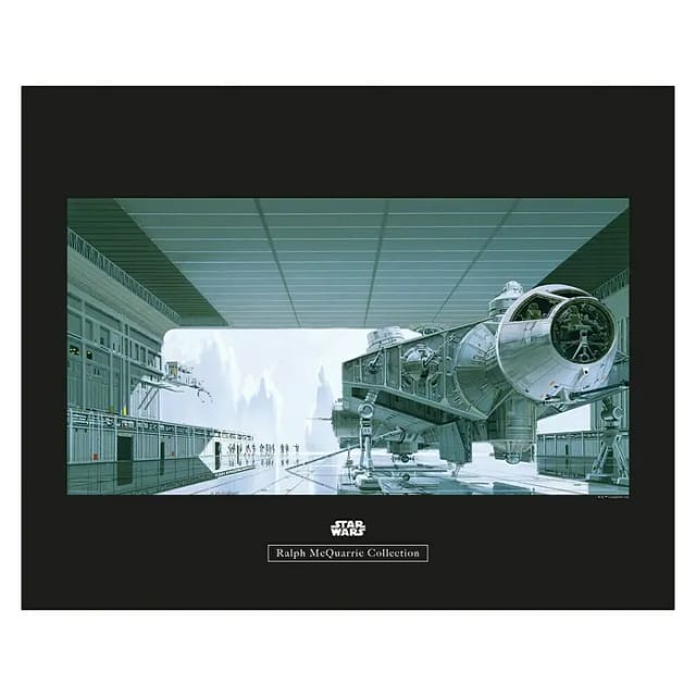 Komar Wandbild Star Wars Shuttle 40 x 30 cm