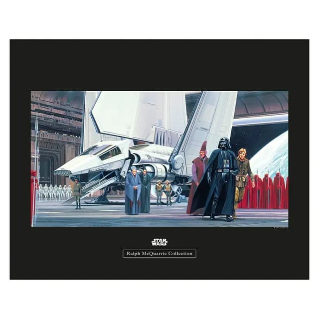 Komar Wandbild Star Wars Dock 40 x 30 cm