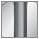 Trio LED-Deckenleuchte Levisto Nickel matt