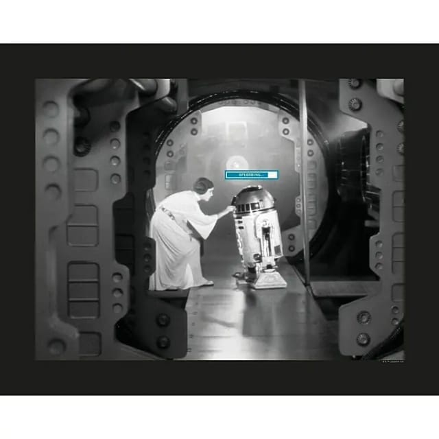 Komar Wandbild Star Wars Upload 50 x 40 cm