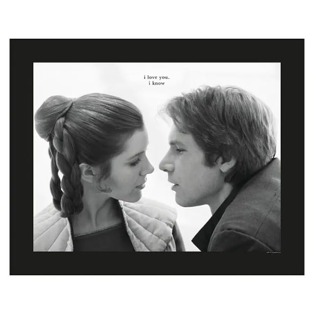 Komar Wandbild Star Wars Love 50 x 40 cm