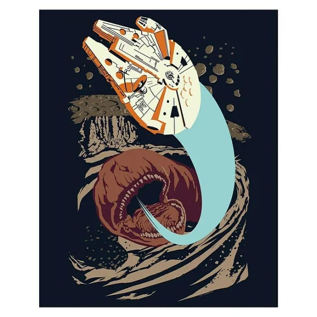 Komar Wandbild Star Wars Worm 30 x 40 cm