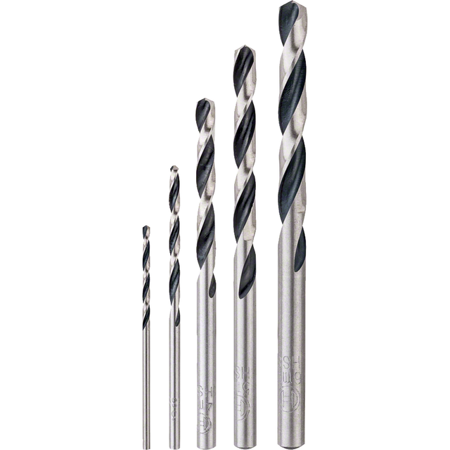 Bosch HSS-Spiralbohrer PointTeQ Ø 2-6 mmm 5-tlg.