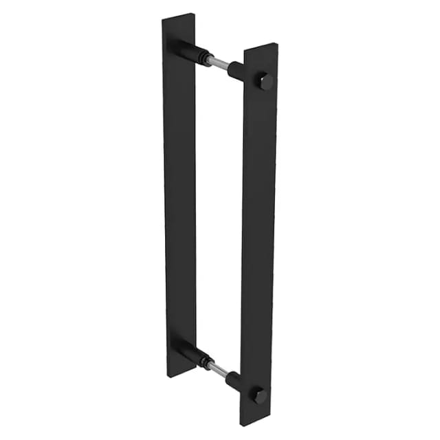 Radex Türgriff Loft 32 x 356 mm Schwarz Matt Set 2 Stück
