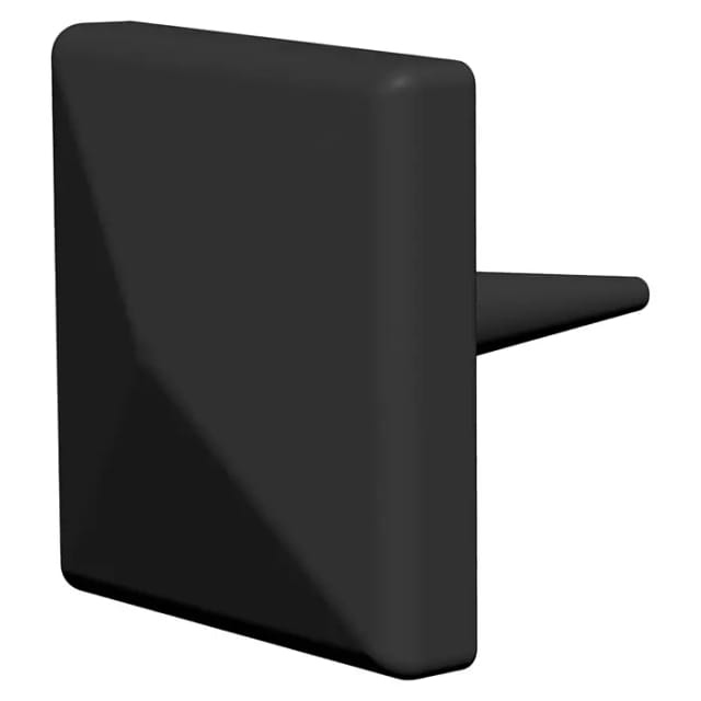 Radex Designelement Loft Rustic R40 x 40 mm Schwarz Matt