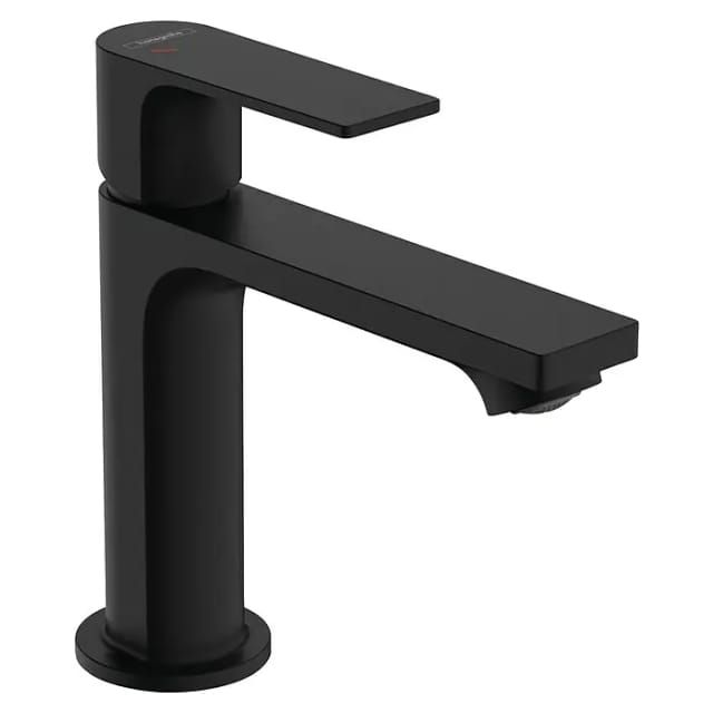 Hansgrohe Rebris E Einhebel-Waschtischmischer 110 CoolStart Mattschwarz