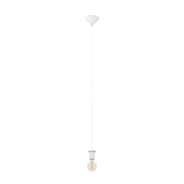 Eglo Pendelleuchte Capoliveri-E Weiß Ø 12 cm x 110 cm 1-flammig