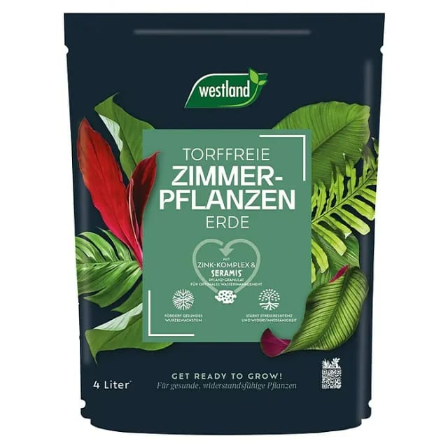 Westland Zimmerpflanzenerde Torffrei mit Seramis 4,
