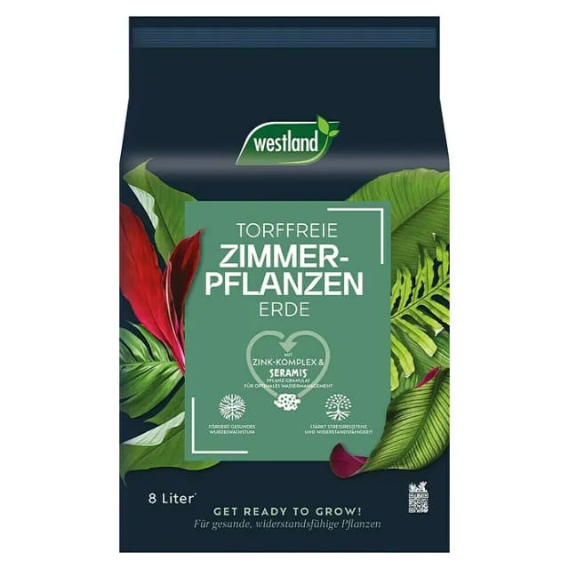 Westland Zimmerpflanzenerde Torffrei mit Seramis 8,