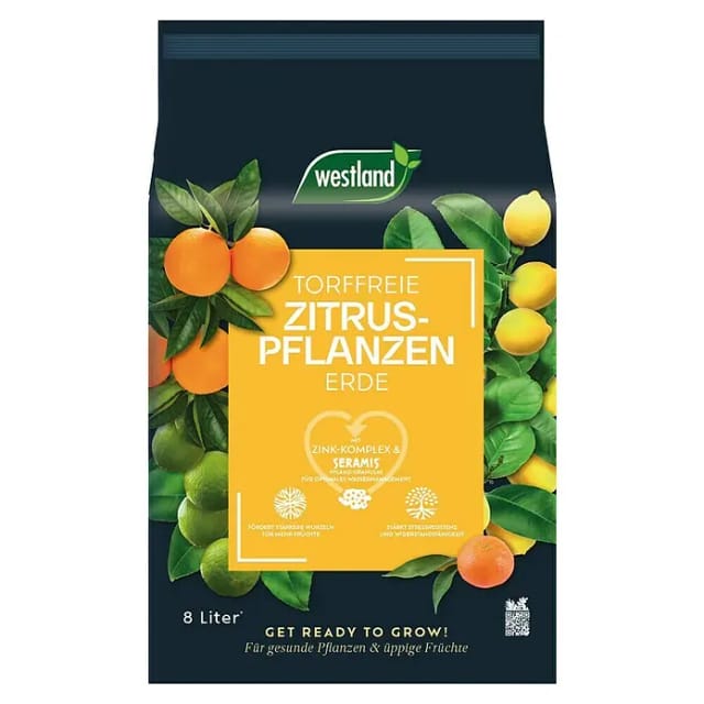 Westland Zitruspflanzenerde Torffrei mit Seramis 8,