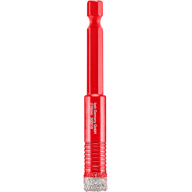 kwb Fliesenbohrer Passend für 6-Kant Akkuschrauber Ø 10 mm x 80 mm
