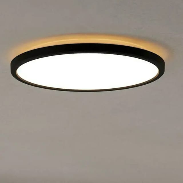 Eglo LED Connect-Z Deckenleuchte Rovito-Z Schwarz Ø 30 cm x 3 cm