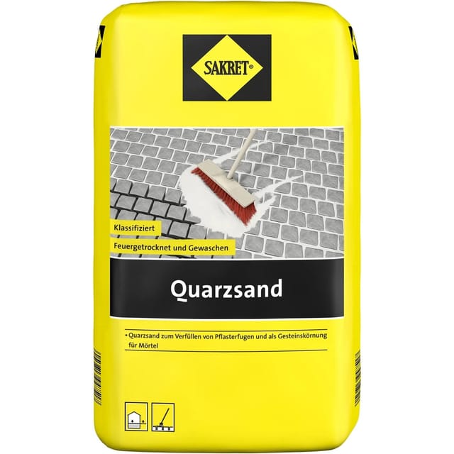 Sakret Quarzsand 25 kg