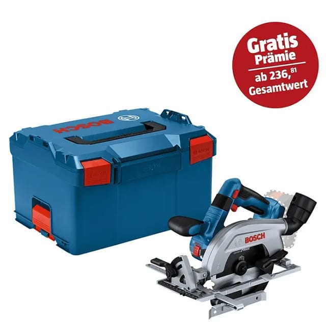 Bosch Professional Akku-Kreissäge GKS 18V-57-2 L Solo in L-Boxx