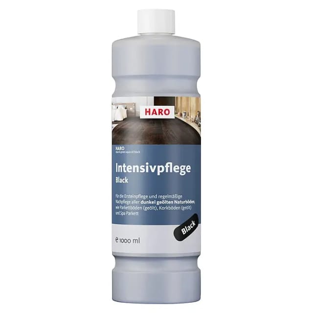 Haro Intensivpflege Clean & Green AquaOil 1, Schwarz