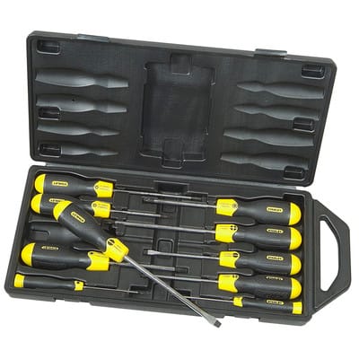 Stanley CushionGrip Schraubendrehersatz 10-tlg. 2-65-014