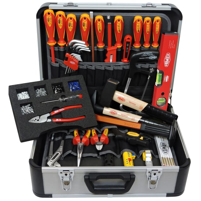 Famex Elektriker Werkzeugkoffer 436-10