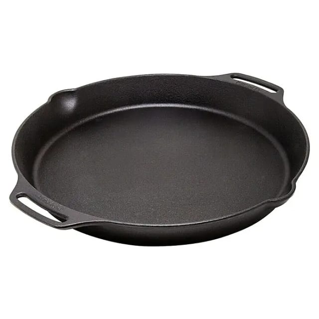 Petromax Feuerpfanne FP40H-T Schwarz mit 2 Henkeln Gusseisen Ø 40 cm