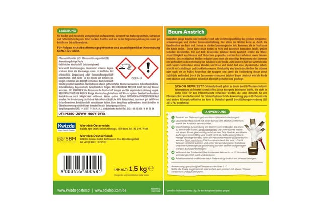 Solabiol Baum Anstrich 1.5 kg