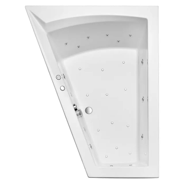 Ottofond Whirlpool Galia I Typ B 170 cm x 100 cm Weiß