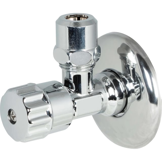 Waschgeräte-Ventil Schubrosette 21 mm (R 1/2) x 10 mm