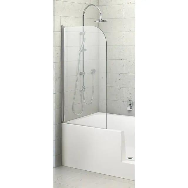 Echtglas Wannenaufsatz 1-teilig Mod. B 1.400 mm x 800 mm Glas 5 mm