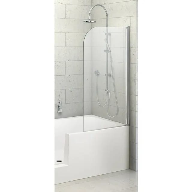 Echtglas Wannenaufsatz 1-teilig Mod. A 1.400 mm x 800 mm Glas 5 mm