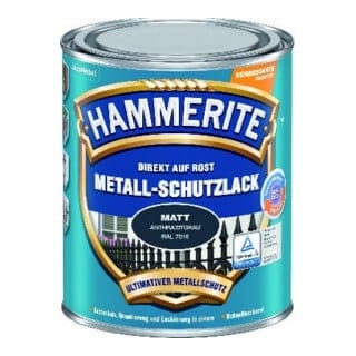 Hammerite Metall-Schutzlack Dunkelblau Hammerschlag 750 ml