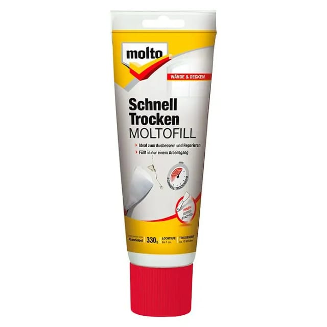 Molto Schnell Trocken Moltofill Innen-Fertigspachtel 330 g