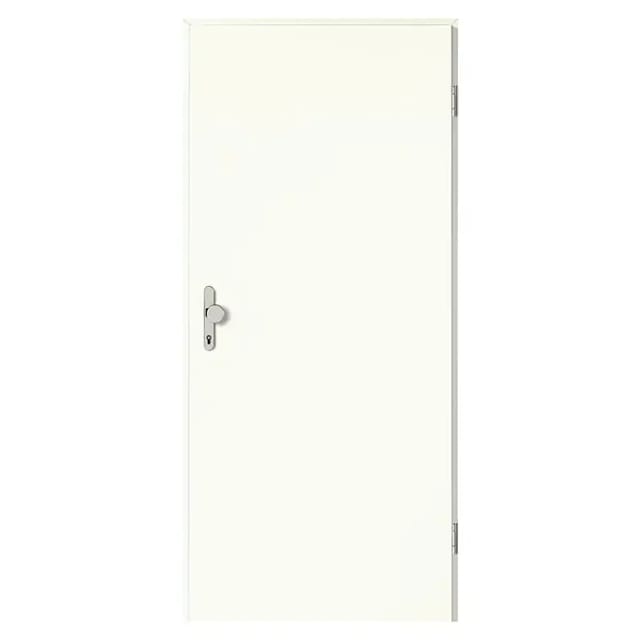 Wohnungseingangstür CPL Arctic Weiß ähnl. RAL 9016 (GL222) 86,0 cm x 198,5 cm Re