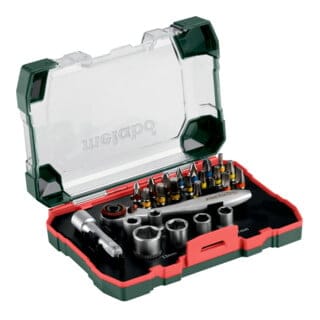 Metabo Bitbox und Ratschenset SP 26-teilig