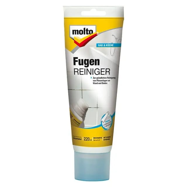 Molto Fugen Reiniger mit Dosierschwamm 220 ml