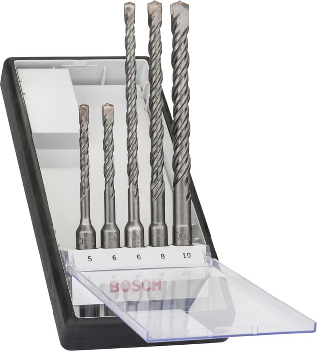 Bosch Hammerbohrer-Set Pro Robust Line SDS-plus-5 5-teilig
